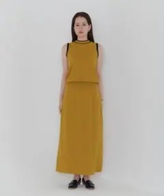 tinajojun サマーニット　セットアップ　ワンピース