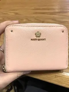 マリークワント　ＭARY ＱUANT　レザー　 ピンク　小銭入れ　コインケース