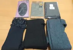 新品未使用 タイツ ニーハイソックス セット 詰め合わせ M