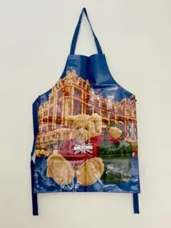 【新品】【レア】Harrods ハロッズ ロンドンテディベア防水エプロンのサムネイル