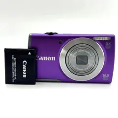 Canon PowerShot A3500 IS 【動作確認済み】パープル 紫 キヤノン、Wi-Fiを搭載した5倍ズーム「PowerShot A3500 IS」 - 価格.com
