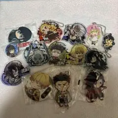 鬼滅の刃 缶バッチ キーホルダー セット