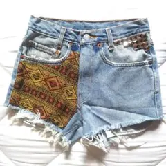 ショートパンツ　LEVI’S 505 デニム 短パン ハーフパンツ