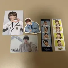 HARDWORK ファミクラ盤 特典 ステッカー トレカ他 藤原丈一郎