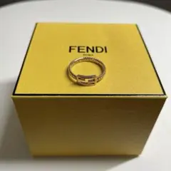 【最終値下げ】FENDI バゲットリング ピンクゴールド Sサイズ