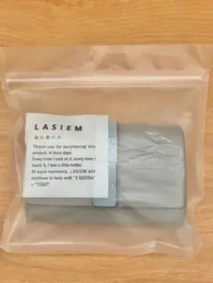LASIEM 三つ折り財布 スカイグレー×アイスブルーのサムネイル
