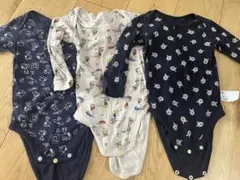 肌着 3点セット UNIQLO スヌーピー、プーさん