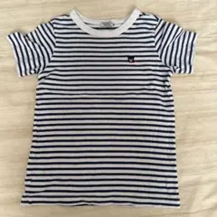 ダブルビー Tシャツ 120㎝ ミキハウス 半袖 ボーダー