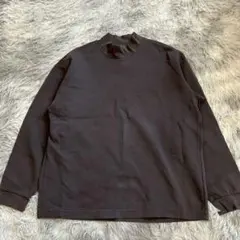 美品✨【UNIQLO】 ハイネック長袖カットソー L 大きいサイズ❗ 綿混