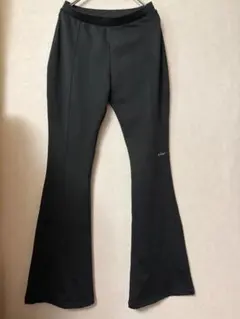 #4225 G-FIT フレアパンツ グレー S ヨガ ダンスのサムネイル