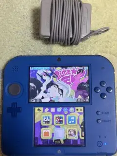 6-113【ほぼ未使用】ニンテンドー2DS ポケットモンスター サン・ムーン 任天堂 ニンテンドー2DS ポケットモンスター サン・ムーン ライトブルー