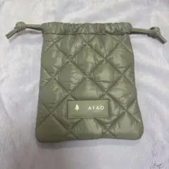 ATAO グレー キルティングポーチのサムネイル