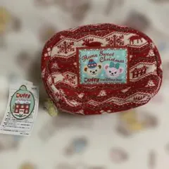 ？　ダッフィー　ポーチ　クリスマス　ディズニーシー　シェリーメイ