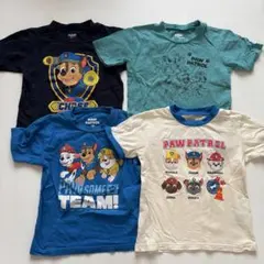 パウパトロール　半袖Tシャツ4枚セット　100センチ