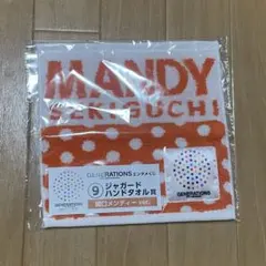 関口メンディー ハンドタオル