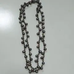 お得!　天然淡水本真珠　2本セットで　色々使えるアジャスターつき