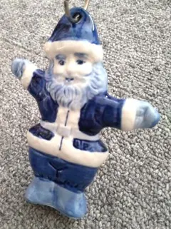 陶器 サンタクロース　クリスマス人形