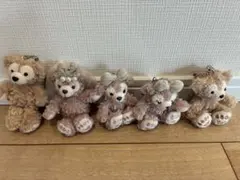 ダッフィー シェリーメイ キーホルダー 5体セット