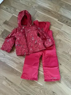 よっしーさま専用Columbia 子ども用スキーウェア レッド3T