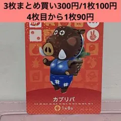 【カブリバ・あつ森amiiboカード】