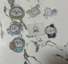 赤ちゃんキャラクター アクリルデコレーションパーツ 8個セット