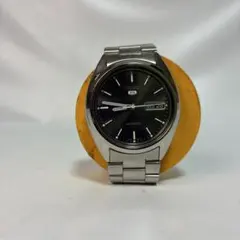 SEIKO 5 自動巻き 腕時計 シルバーカラー