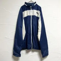 【ヴィンテージ古着】80s プーマ　ナイロンジャケット　Lサイズ