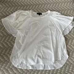 ドゥロワー　カットソー　半袖　白　袖　サイズ1 トップス　Tシャツのサムネイル
