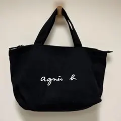 agnes b. ランチバッグ　ブラック　アニエスべー