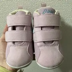 アシックス　スクスク　ピンク　ハイカット　ミドルカット　13cm