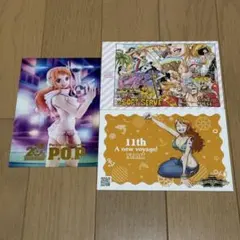 ワンピース 麦わらストア 11周年記念 ポストカード