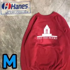 8T7784 Hanes スウェット　80's ラグラン　USA製　古着