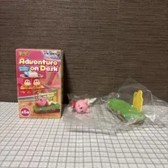 星のカービィ　カービィ　メモスタンド　フィギュア　アドベンチャーオンデスク