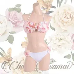 【5月31日まで出品】チュアンピサマイ  ハンドメイドフラワービキニ