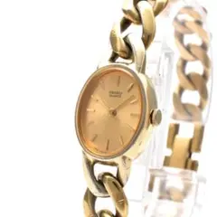 不動品 SEIKO セイコー レディース腕時計 ゴールド チェーンブレス