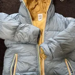 ダウンコート 100cm~ グレー/ゴールド　ビームス　ダウン
