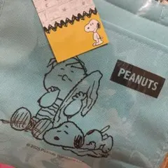 PEANUTS スヌーピー ポケット付き保冷バッグ
