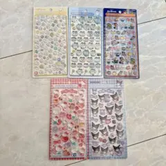 ボンボンドロップシール　正規品　ディズニー　しずくちゃん　サンリオ　ちいかわ