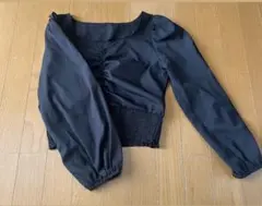 INGNI ブラック ブラウス