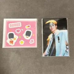 RIIZE オンラインくじ　ソヒ　クリアカード＆ステッカー　セット