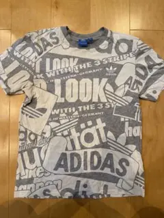 adidas グレー Tシャツ Mサイズ