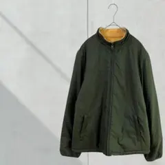 3681【ユニクロ】リバーシブル　ブルゾン　ボアジャケット　旧タグ　Ｌ　秋冬