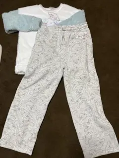 サンリオ　シナモロール　パジャマ　部屋着　上下セット　レディース　L