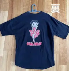 ベティ・ブープ Tシャツ CHILL RELAX 黒