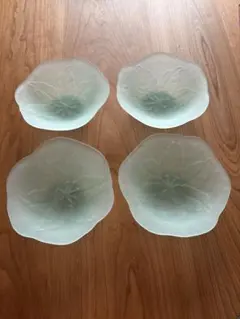【美品】 Adam＆Eve たち吉 ガラスボウル 4枚セット デザート 最終値下