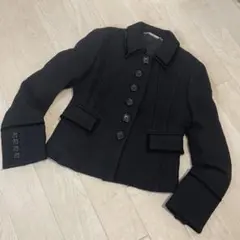 MICHAEL KORS ブラックブレザー ジャケット ウール サイズ4