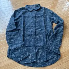 水玉 シャツ