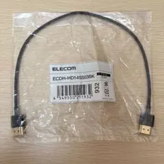 ELECOM HDMIケーブル ECDH-HD14SS03BKのサムネイル