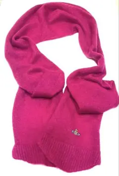 美品ヴィヴィアンウエストウッド☆フードマフラー　レッドレーベル　ストール　オーブ