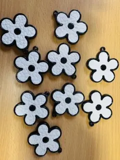 花パーツ 4cm 9個